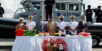Armada de República Dominicana fortalece sus capacidades navales con la incorporación de una nueva lancha interceptora donada por Estados Unidos